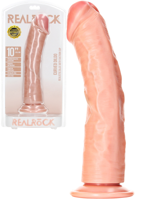 Realrock Dildo Inch Ohne Hoden Curved Ultra Skin Kaufen