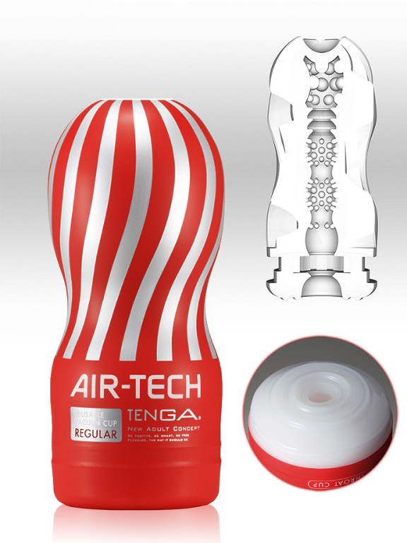 Tenga Air Tech Reusable Vacuum Cup Masturbator Regular