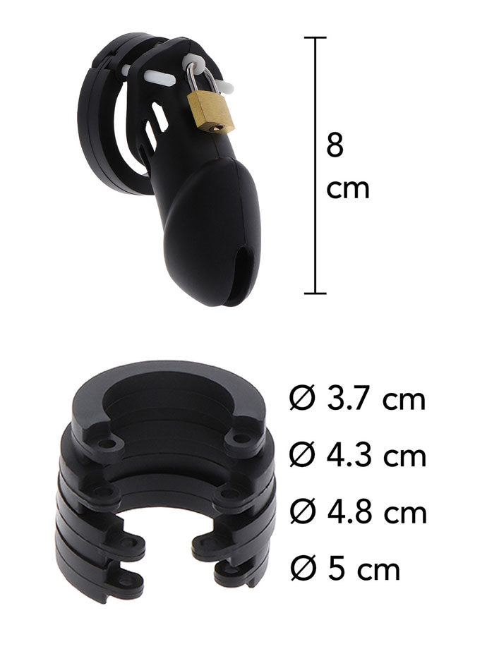 Extreme Chastity Cock Cage Long