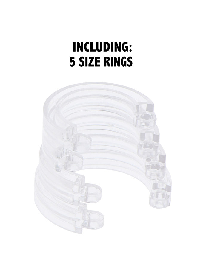 Extreme Electro Cock Cage Acrylic