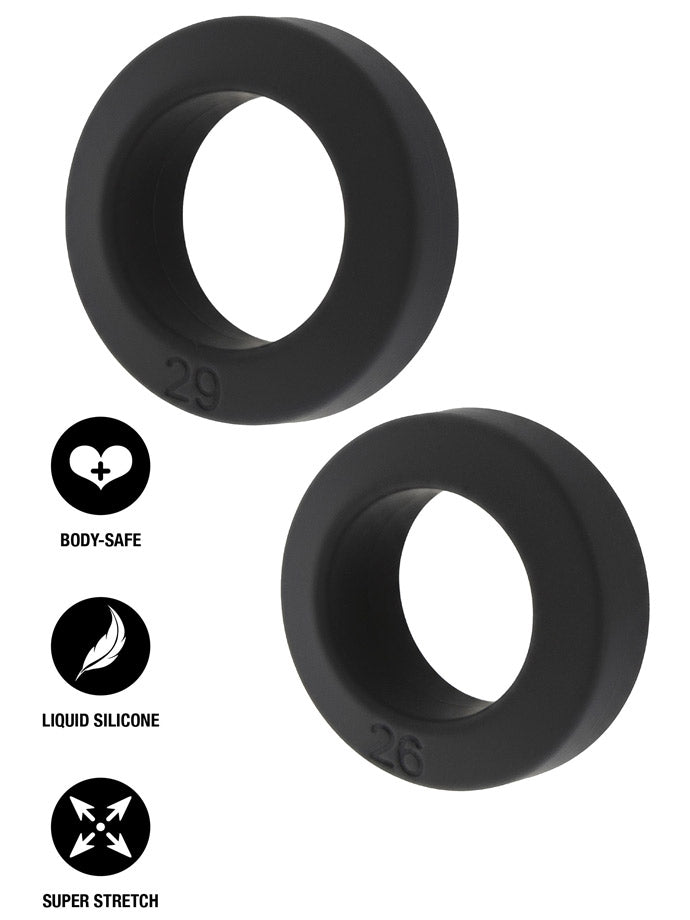 Extreme Double Stackers Cockring Set Medium