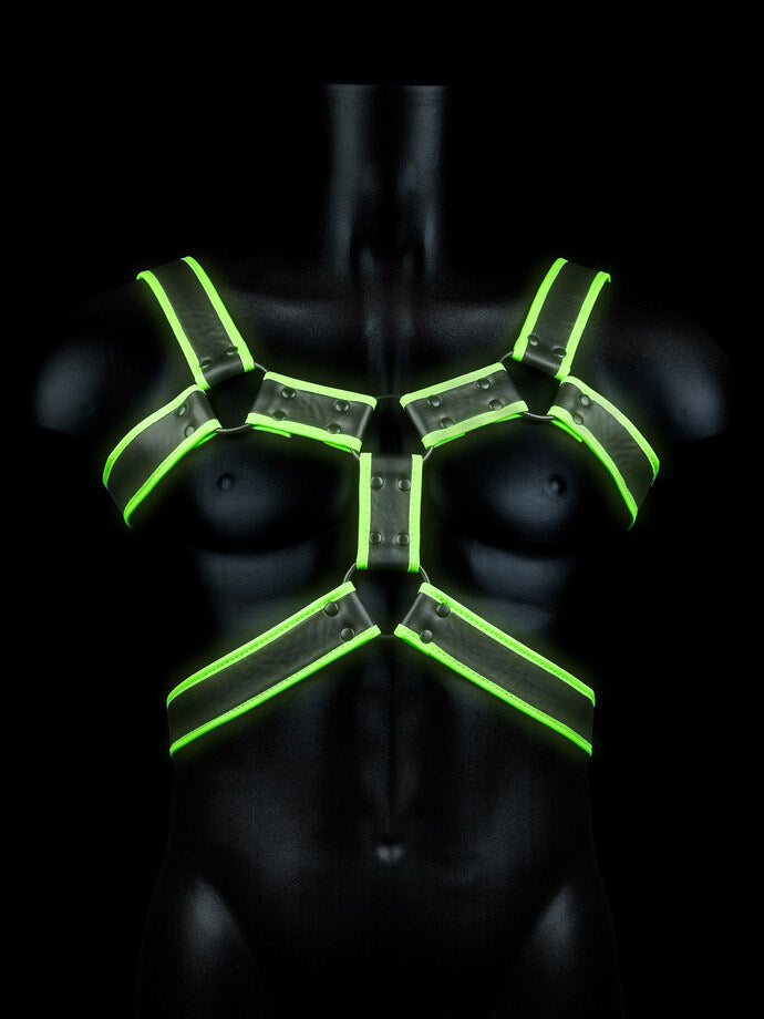 OUCH! Glow in the Dark - Harness - Verpackung beschädigt