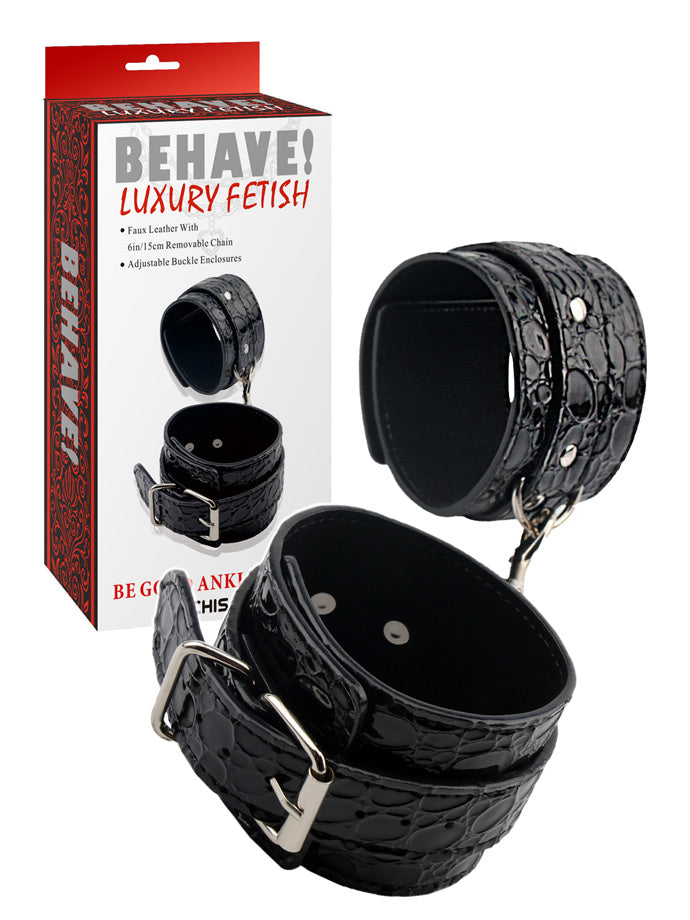 Behave! Luxury Fetish - Be Good Fußfesseln
