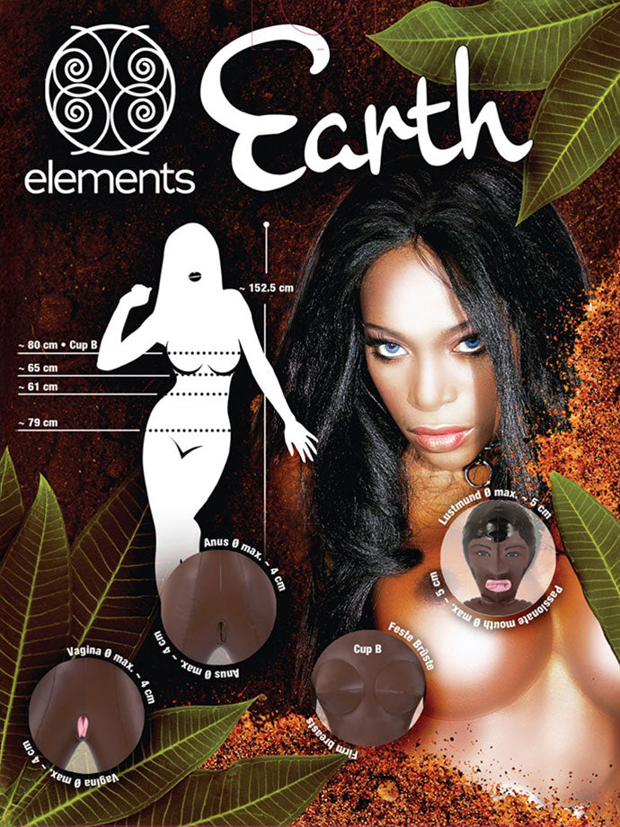 Puppe Earth - Serie Elements