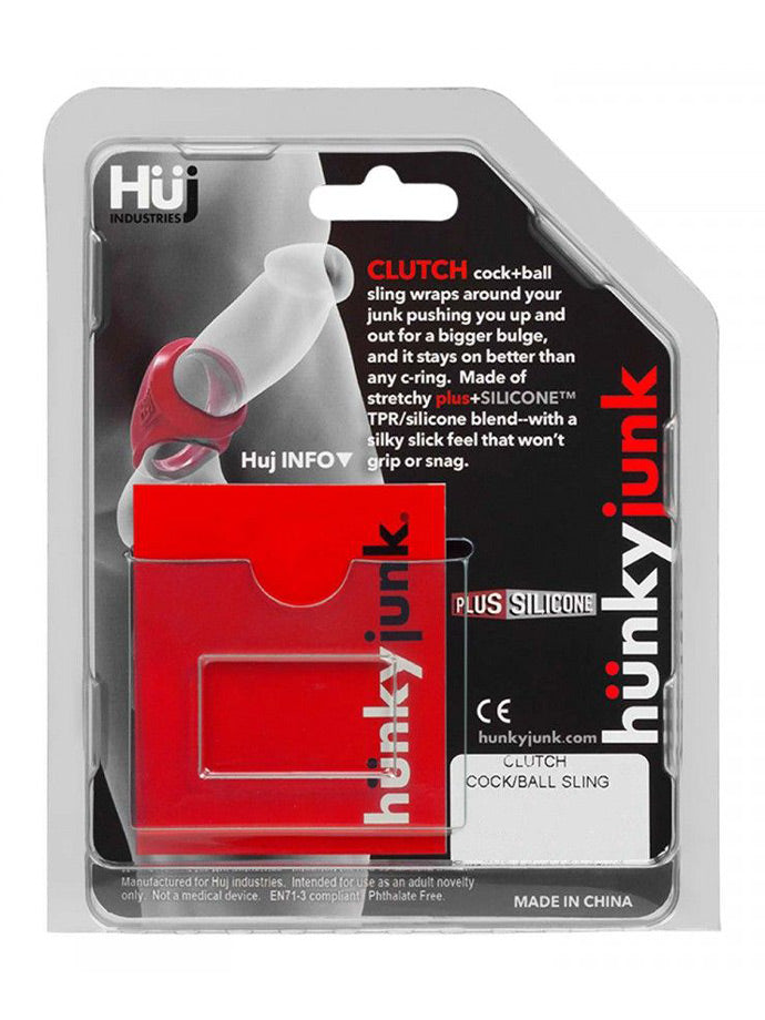 Hünkyjunk - Clutch - Cock & Ball Sling - Schwarz