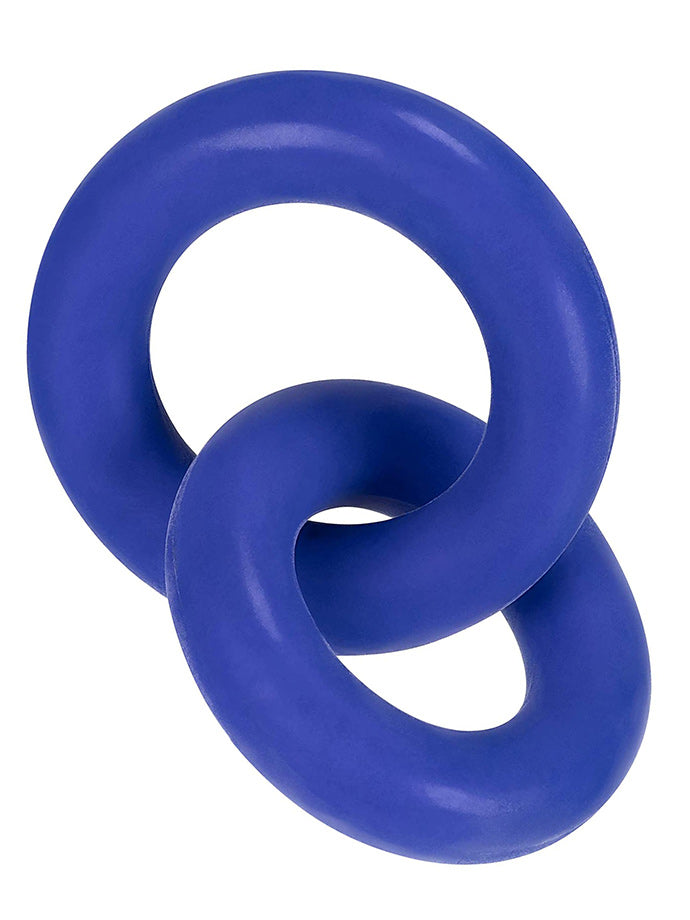 Hünkyjunk - Duo - Linked Cock Rings - Cobalt
