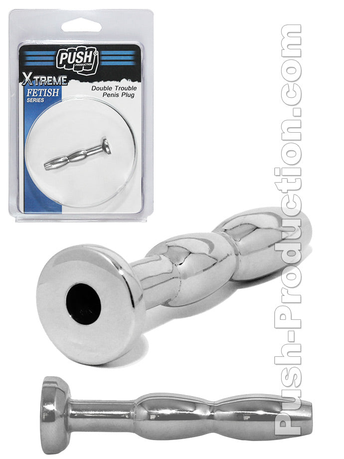 Push Xtreme Fetish - Double Trouble Penis Plug