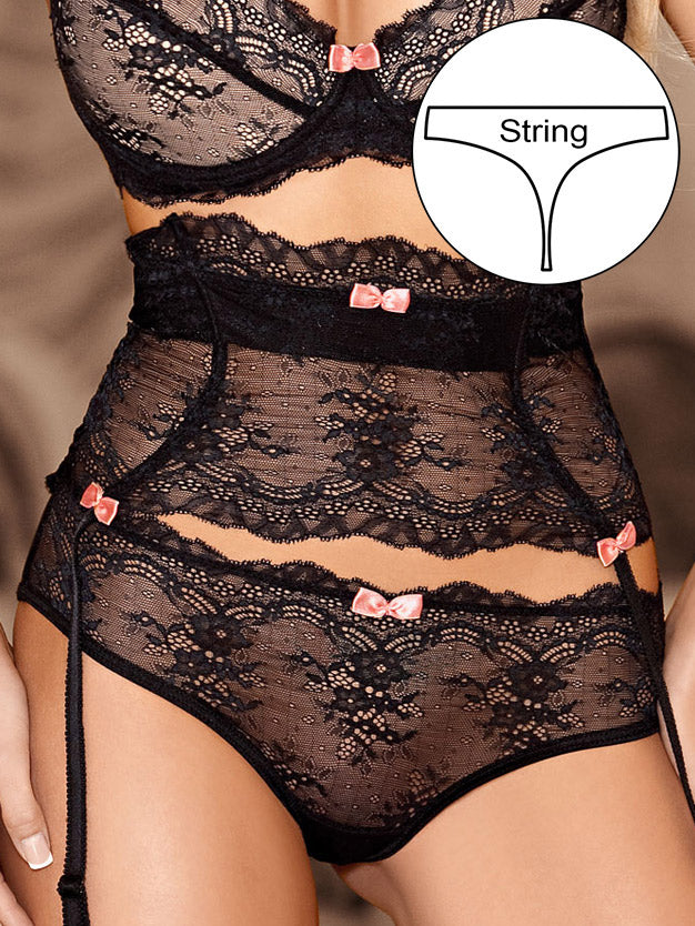 Roza - String Ambre Schwarz