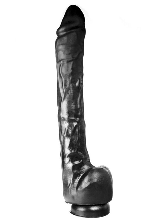 Dildorama 515 line XXL Dildo 14.5 inch Suction - Black