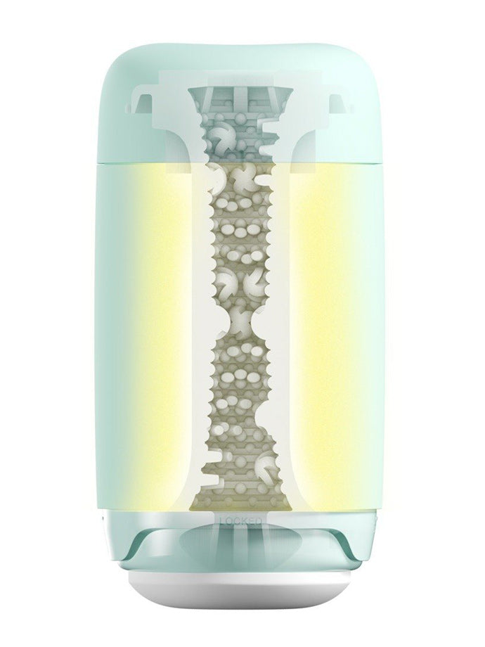 Tenga - Puffy Soft Masturbator Mint Green