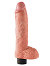 King Cock - 10 inch Vibrating Cock with Balls Natur