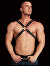 OUCH! Harness Adonis - Schwarz