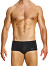 Purled Brazil Cut Boxer - Schwarz