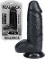 Realrock - Dildo 8 inch mit Hoden - Extra Thick