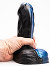 Republik Premium Silicone Dildo - Ebony Medium