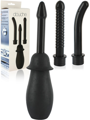 Anal Douche Kit Black - Verpackung beschdigt