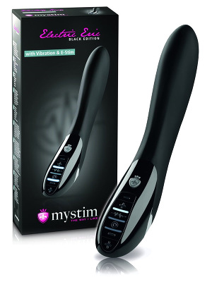 Mystim Electric Eric E-Stim Vibe - Black - Verpackung beschdigt