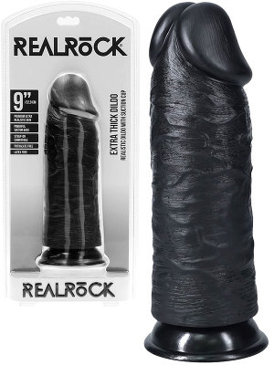 Realrock - Dildo 9 inch ohne Hoden - Extra Thick