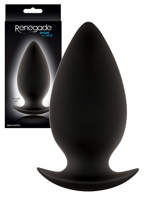 Renegade - Spade Silicone Anal Plug XL - Verpackung beschdigt