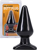 Classic Butt Plug - large black