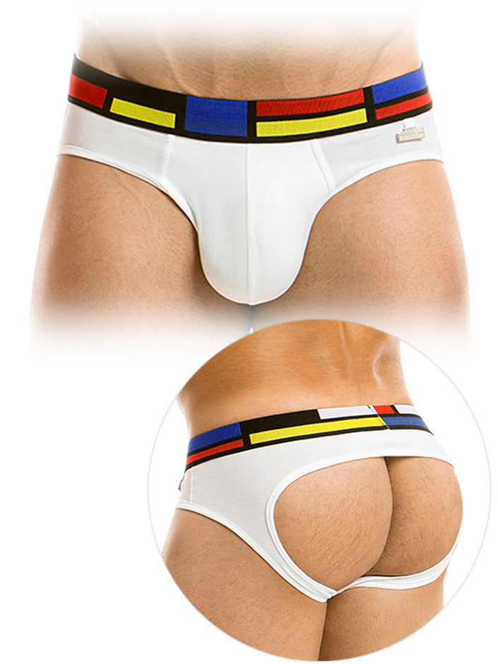New Mondrian Bottomless - Weiß