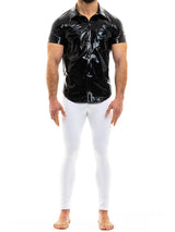 Viral Vinyl Shirt - Schwarz
