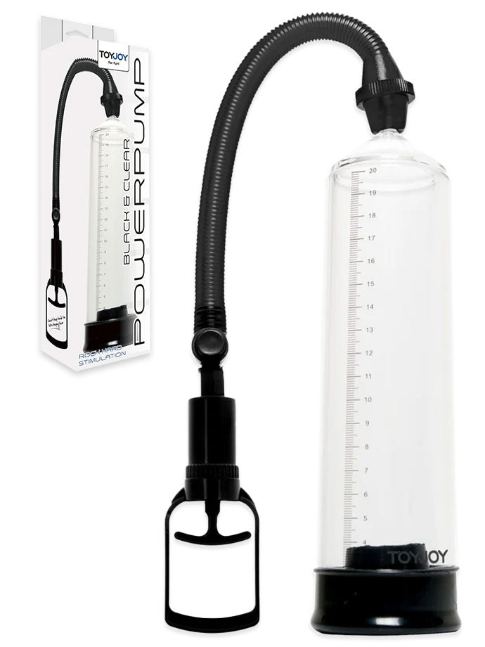 Powerpump Rock Hard Black/Clear