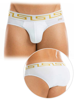 Meander Brief - Weiß