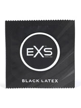 EXS - Black Latex Condoms - 12 Stück