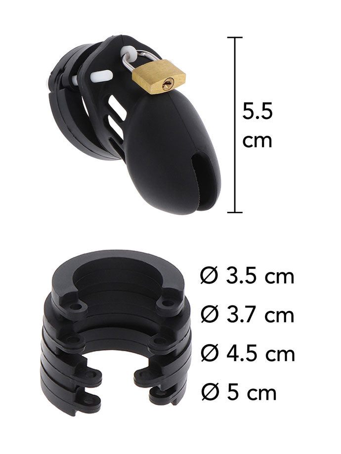 Extreme Chastity Cock Cage Short