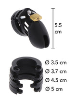 Extreme Chastity Cock Cage Short
