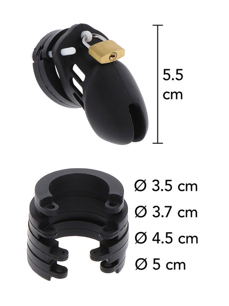 Extreme Chastity Cock Cage Short