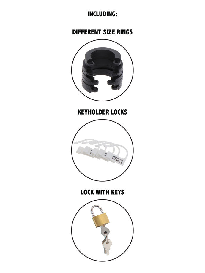 Extreme Chastity Cock Cage Short