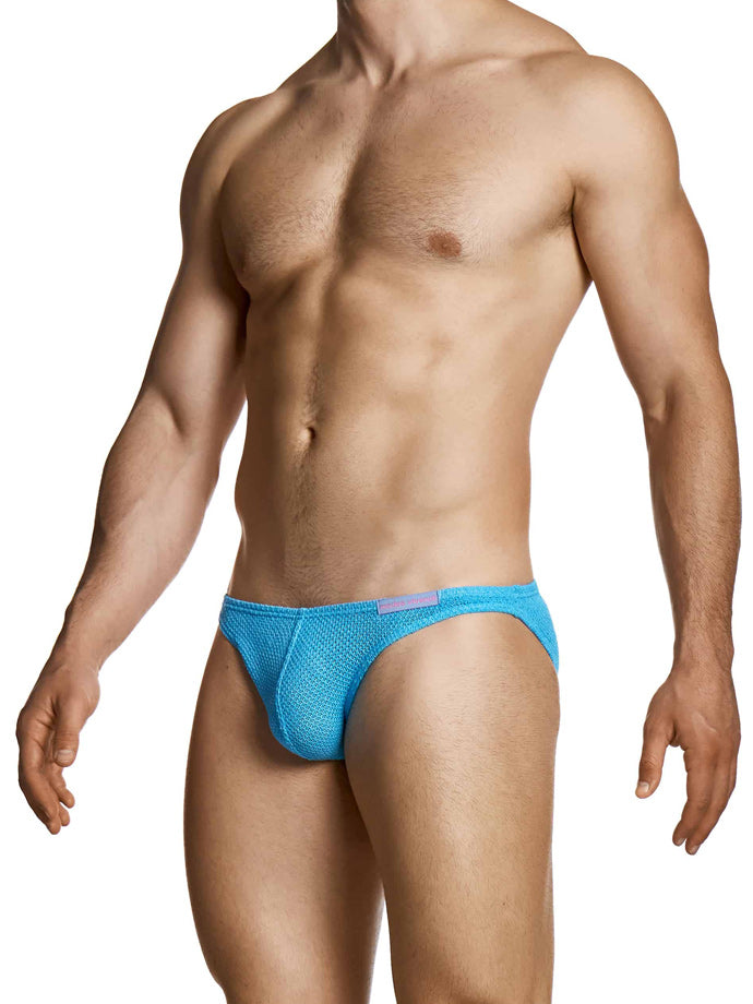 Micro Knit Low Cut Brief - Blau