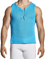 Micro Knit Sleeveless - Blau
