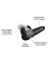 Man.Wand Evo - Black Plum Vibrator