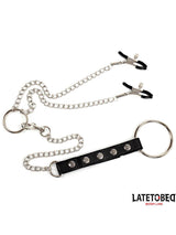 Nipple Clamps with Penis Ring