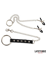Nipple Clamps with Penis Ring