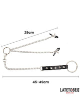 Nipple Clamps with Penis Ring