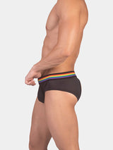 Backless Brief Pride - Schwarz