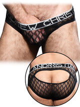 Sexy Lace Eclipse Brief Almost Naked - Schwarz