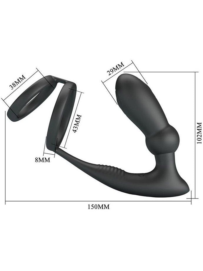 Emoni Vibrating Plug + Cock Ring