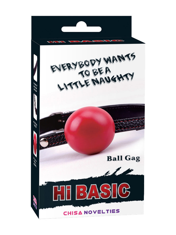 Hi-Basic Red Ball Gag