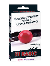 Hi-Basic Red Ball Gag
