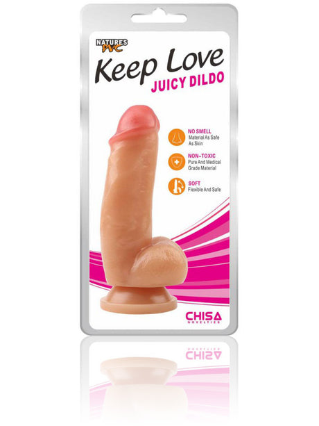 Keep Love Juicy Dildo - Flesh