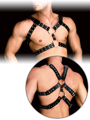OUCH! Harness Andres - Schwarz - Verpackung beschädigt