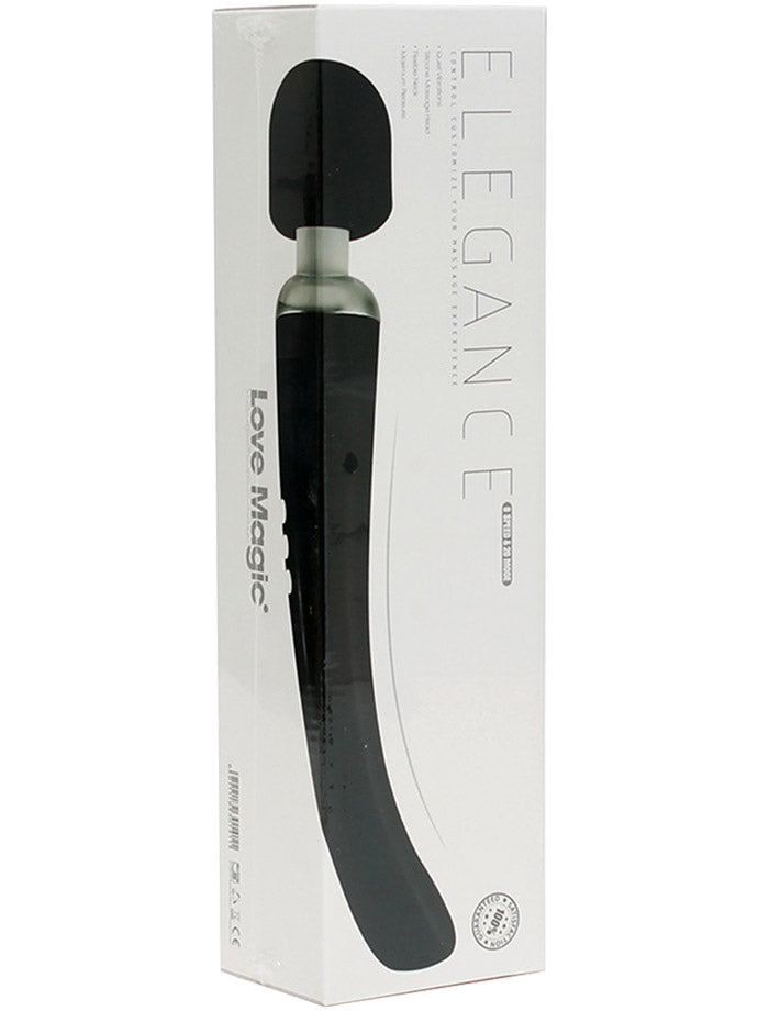 Love Magic - Elegance Aufladbarer Wand Massager - Schwarz