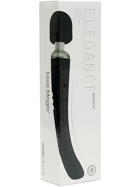 Love Magic - Elegance Aufladbarer Wand Massager - Schwarz