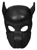 Puppy Play Hundemaske - Schwarz