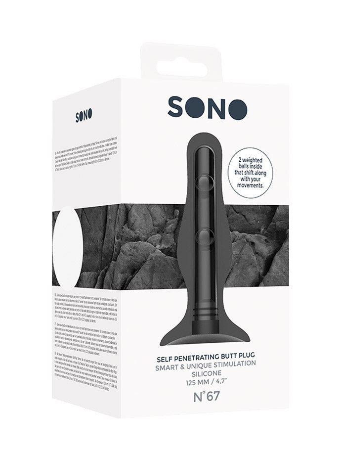 Self Penetrating Butt Plug - SONO No.67 - Verpackung beschädigt